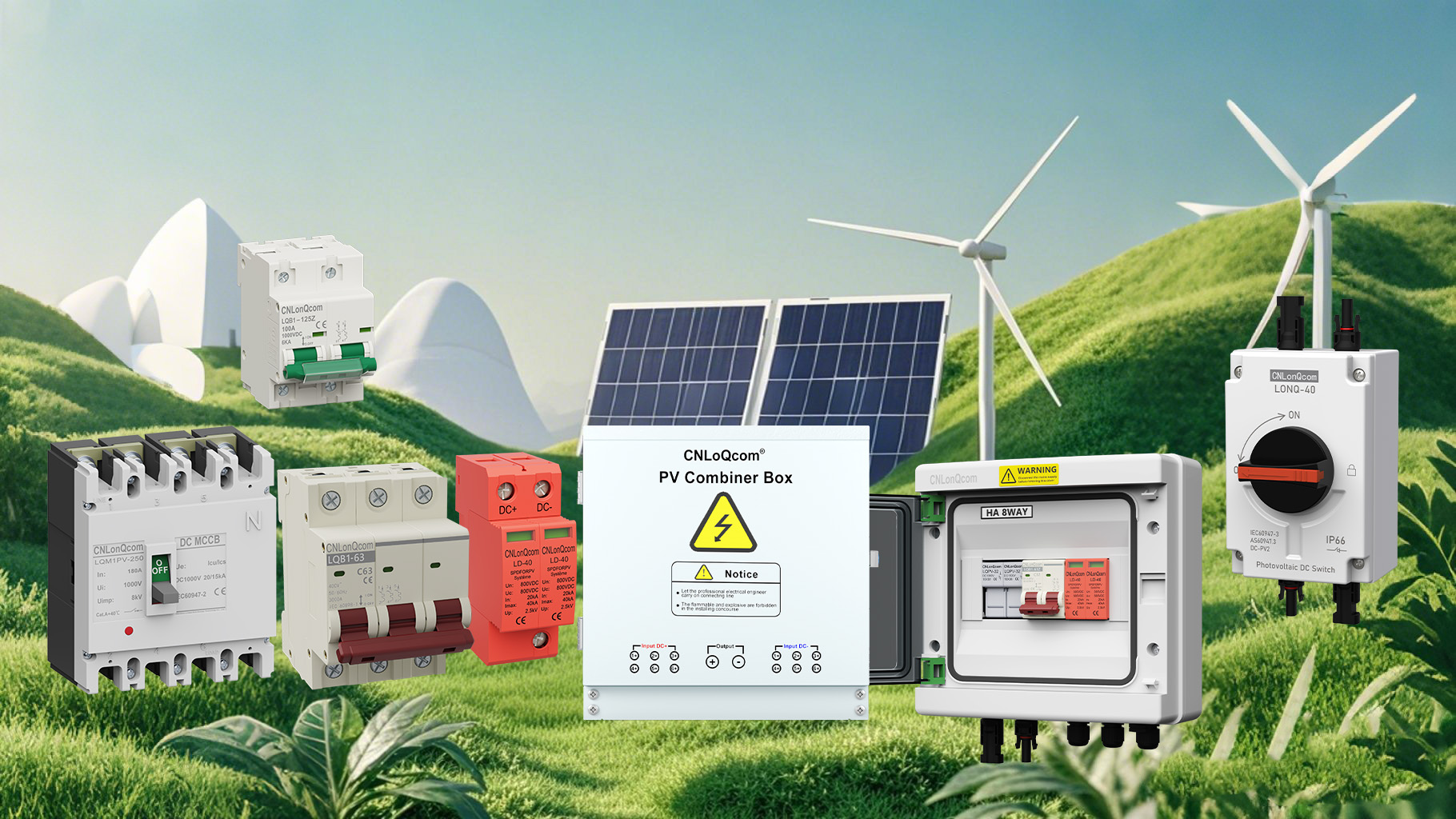 Efektívne a spoľahlivé PV elektrické roztoky - Cnlonqcom posilňuje vašu budúcnosť zelenej energie
