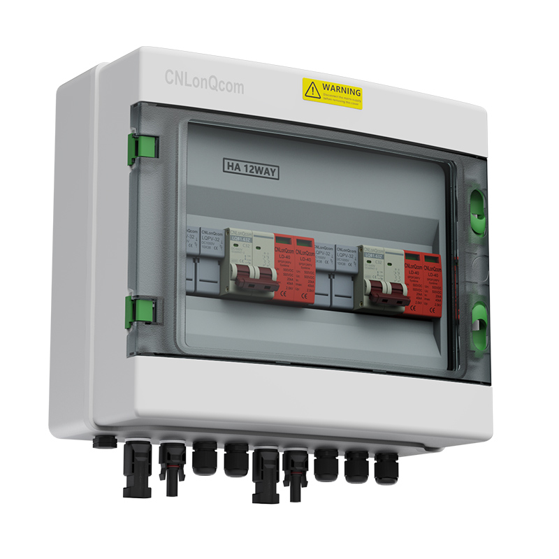PV Combiner Box 2 v 2 out DC500V