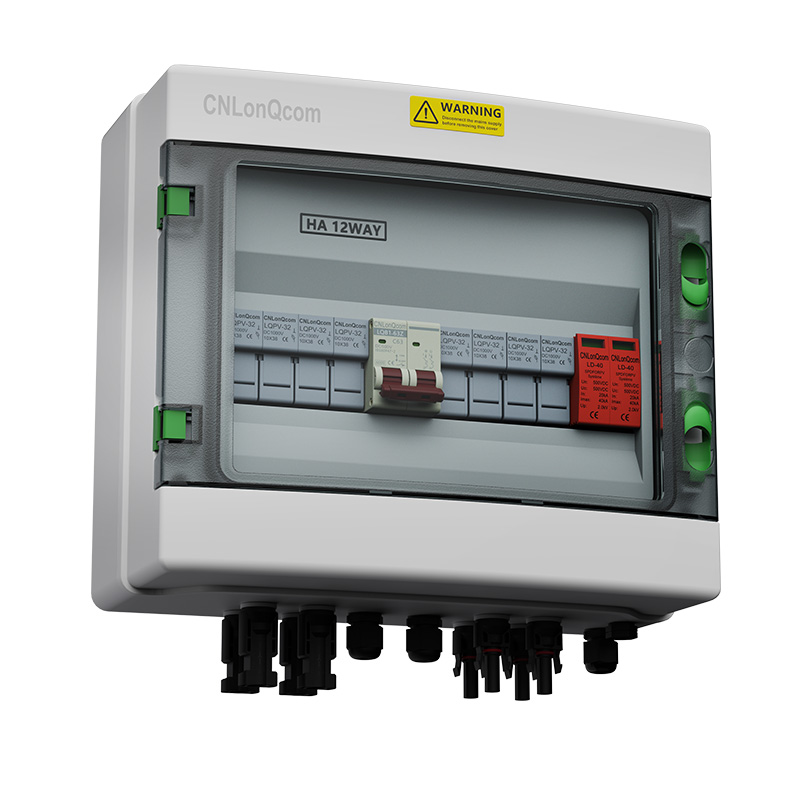 PV Combiner Box 4 v 1 out DC500V